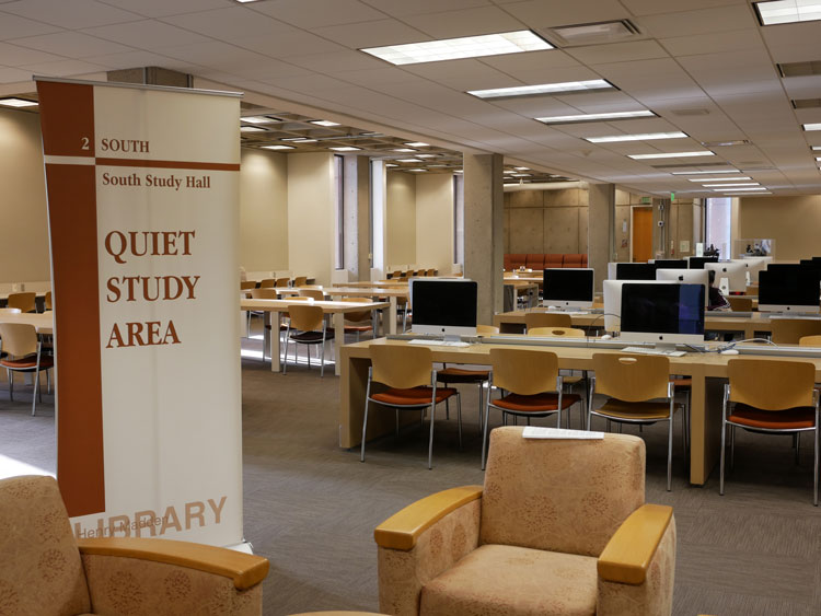 Quiet Study Areas Fresno State Library